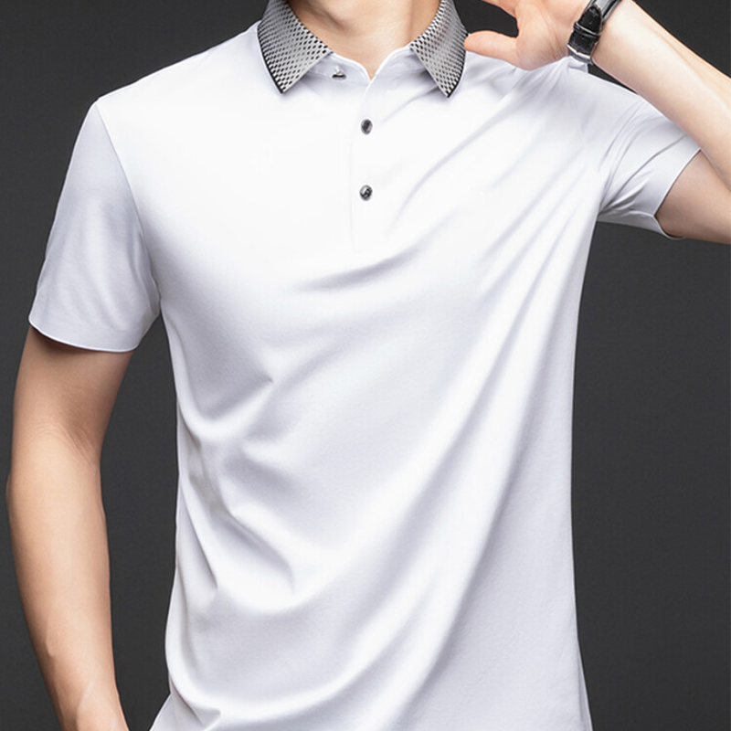 ❄️Men's Casual Business Short Sleeve Lapel T-Shirt
