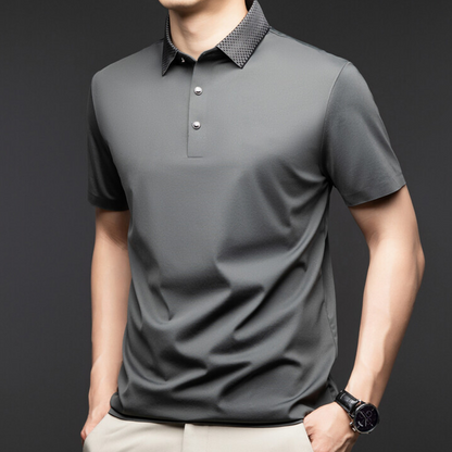 ❄️Men's Casual Business Short Sleeve Lapel T-Shirt