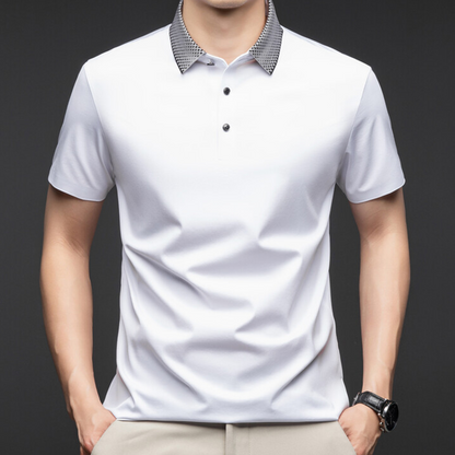 ❄️Men's Casual Business Short Sleeve Lapel T-Shirt